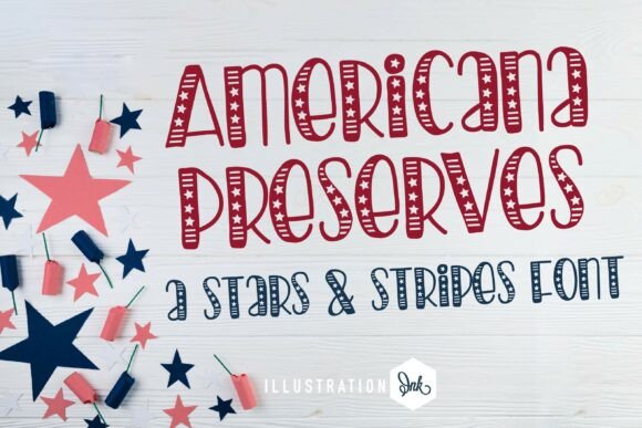 Americana Preserves: A Hand-Lettered Display Font