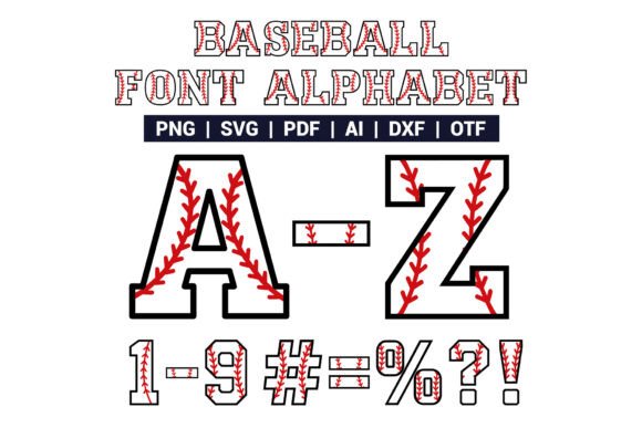 Baseball Alphabet: A Dynamic Typeface for Sports Design