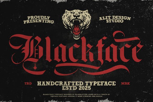 Black Face: A Bold Blackletter Typeface for Standout Designs
