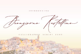 Buongiorno Rastellino: An Elegant Script Font for Your Projects