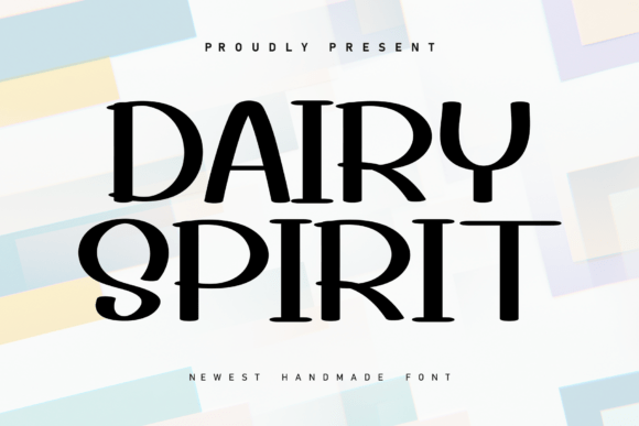Dairy Spirit: A Marker-Drawn Font for Modern, Casual Elegance