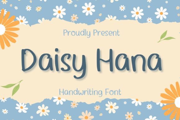 Daisy Hana: A Spring-Inspired Handwritten Font