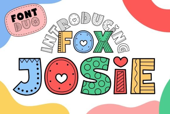 Discover the Charm of Fox Josie: A Doodle Display Font