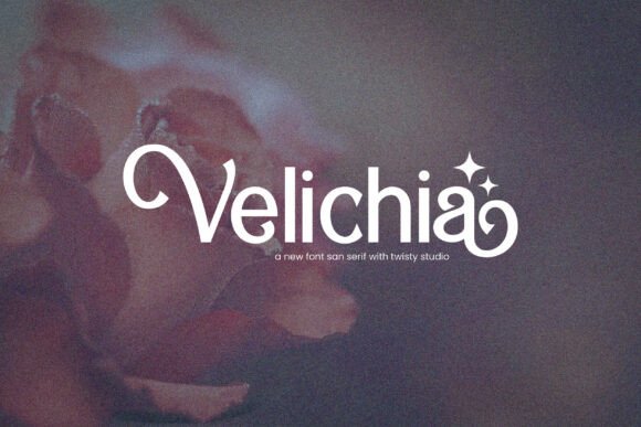 Discover Velichia: A Fresh Sans Serif with Whimsical Charm