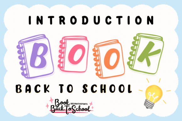 Introduction Book: A Font That Sparks Classroom Joy