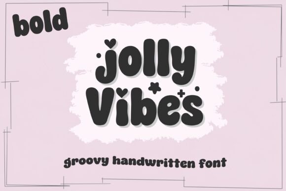 Jolly Vibes Bold: A Whimsical Retro Font for Creative Joy