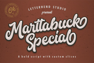 Marttabuck: A Bold Script for Creative Projects