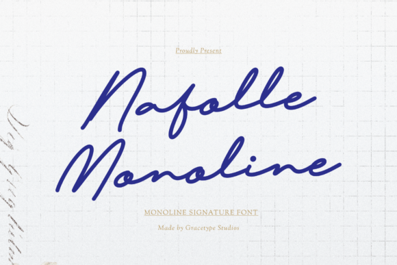 Nafolle Monoline: Effortless Sophistication in a Script Font