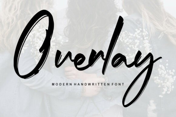 Overlay: A Flowing Handwritten Font for Elegant Designs