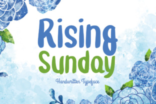 Rising Sunday: A Warm, Friendly Handwritten Typeface
