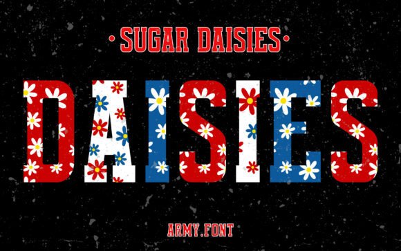 Sugar Daisies: A Font for Celebrating with Style