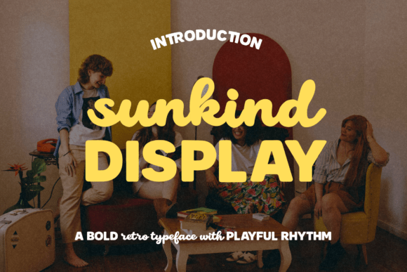 Sunkind Display: A Font with Vintage Soul