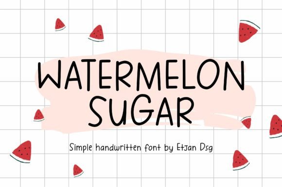 Watermelon Sugar: A Fresh Take on Handwritten Charm